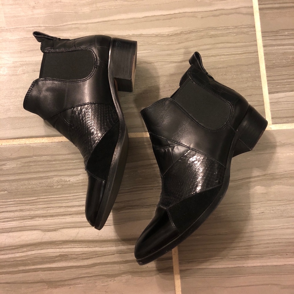 Coach Suffolk Patchwork Booties